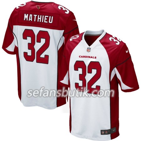 Arizona Cardinals Tröjor Tyrann Mathieu 32 Nike Vit - Herr Arizona Cardinals Tröjor Tyrann Mathieu 32 Nike Vit - Herr